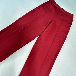 Lululemon The Lab Women's Size 8 Slim Leg Rear Zip Pants Red